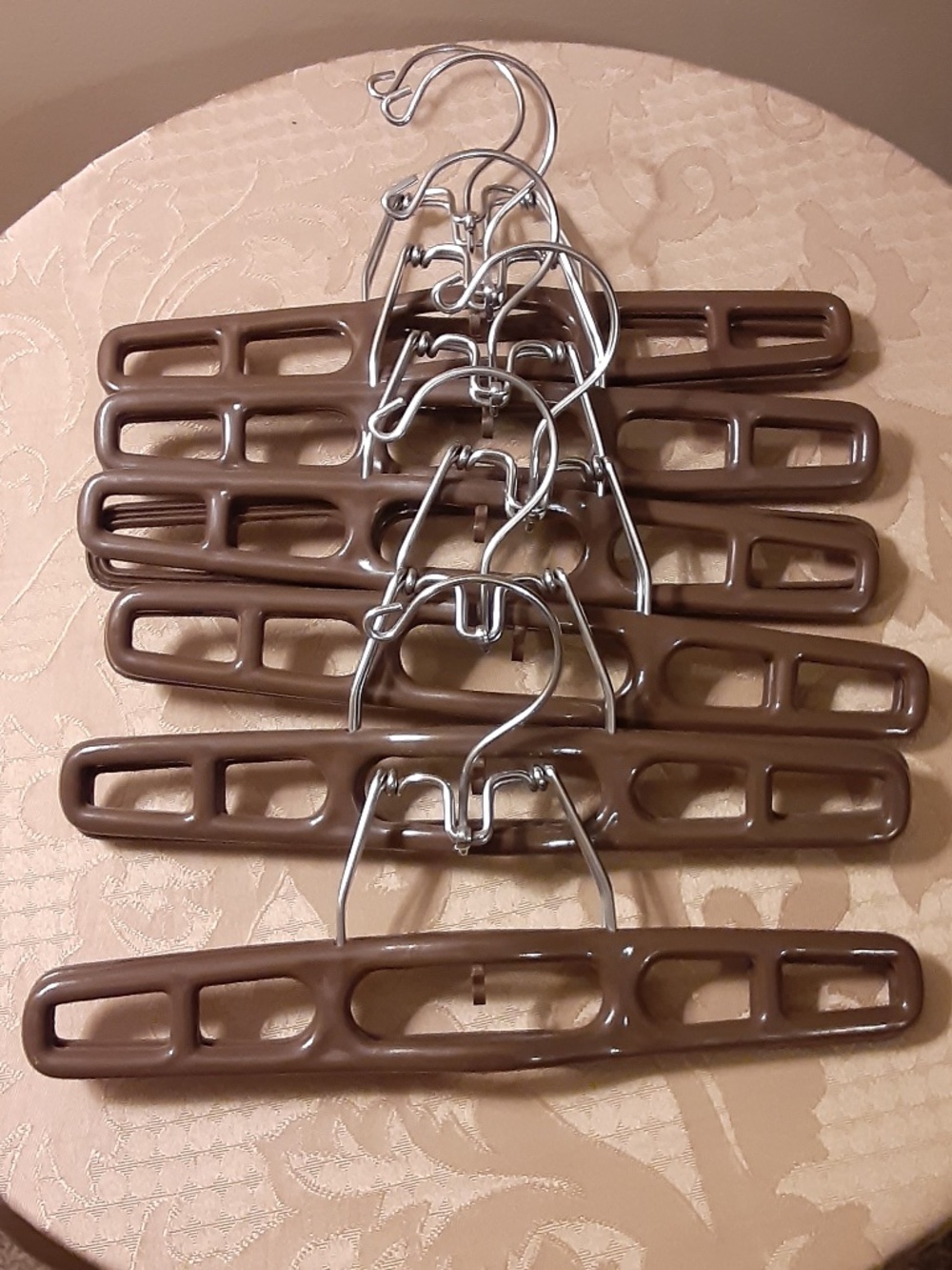 Six Tamor-Style Vintage Skirt or Pant Hangers